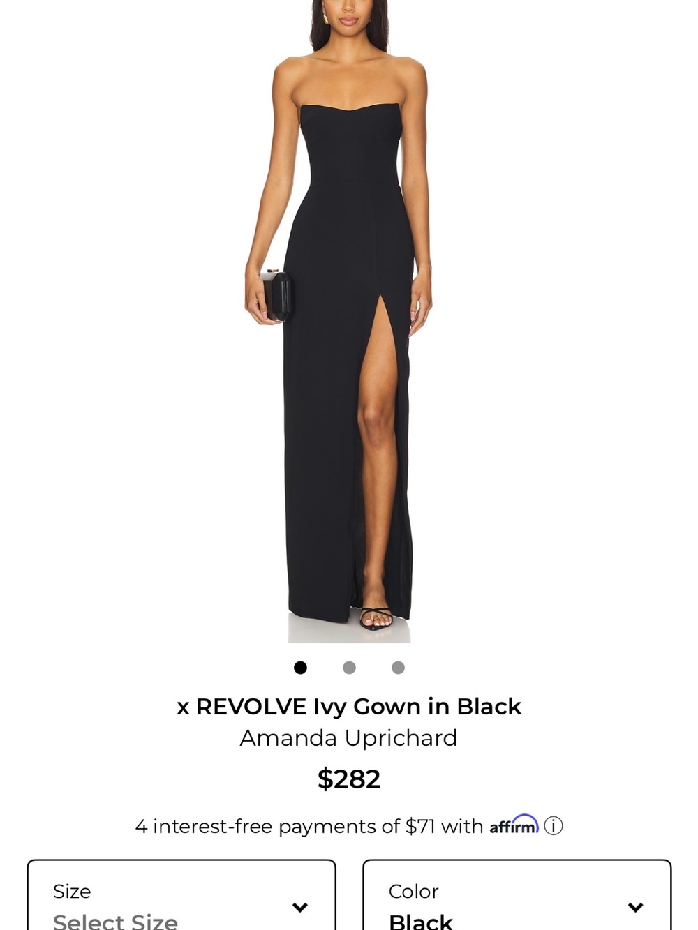 Amanda uprichard ivy gown